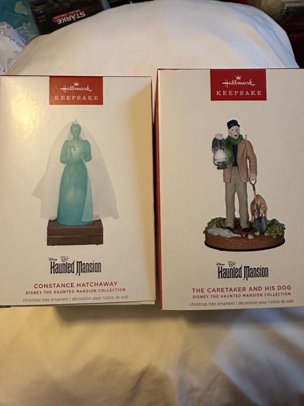 Hallmark Keepsake Haunted Mansion Constance Hathaway & The Caretaker